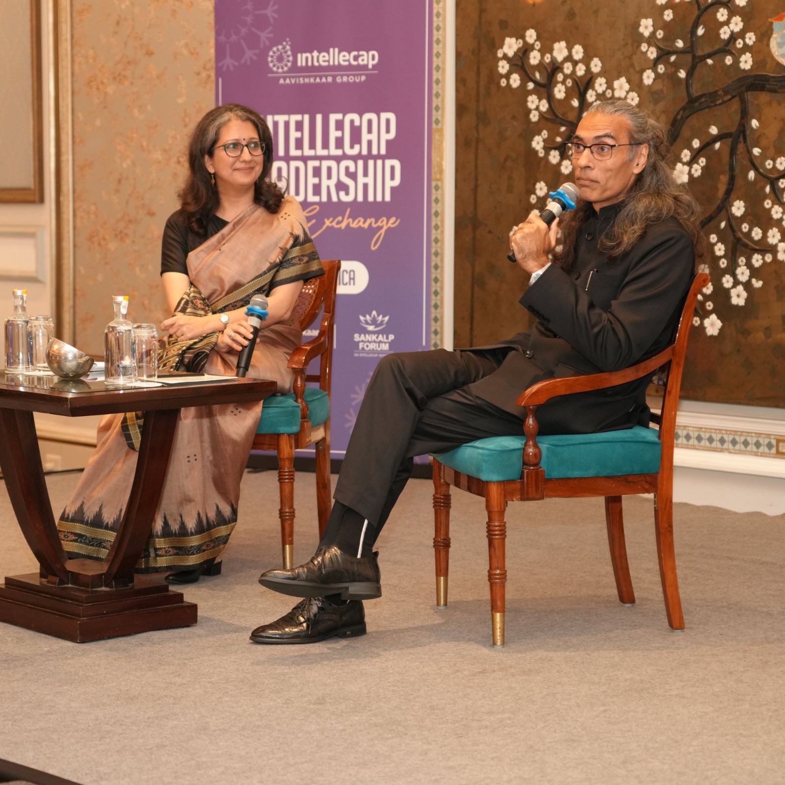 Fireside conversation in New Delhi